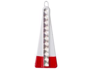 Kinetic Herring Sinker White/Red